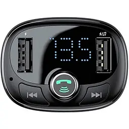 Modulator Baseus T typed S-09 Bluetooth MP3 Tarnish (CCALL-TM01) - мініатюра 2