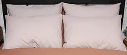 Набір наволочок Moon&Star Бязь Gold Люкс Brown Blanc 50х70 см 2 шт