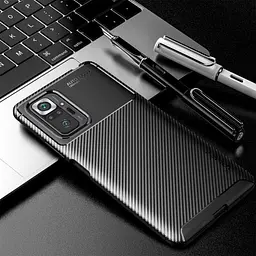 Чохол iPaky Kaisy Series для Xiaomi Redmi Note 10 5G / Poco M3 Pro [Black] [59747] - мініатюра 3