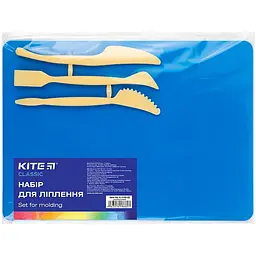 Дошка для ліплення Kite Classic, 18*25 см., Синя, (k-1140-02)