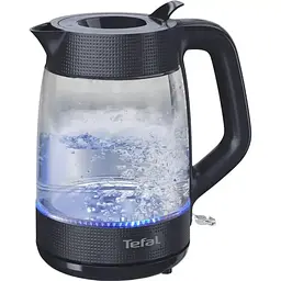 Чайник електричний Tefal Morning Glass Kettle 1.7 л чорний (KO2G08E0)