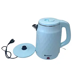 Електрочайник Hoffmans Electronics HM-2542 захист від перегріву з індикатором роботи 2,5 л 2000 Вт Голубий - мініатюра 2