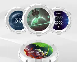 Система водяного охолодження ID-Cooling Space LCD SL360 White - мініатюра 9