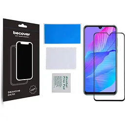 Захисне скло BeCover для Huawei Y8p / P Smart S Black (705142) - мініатюра 2