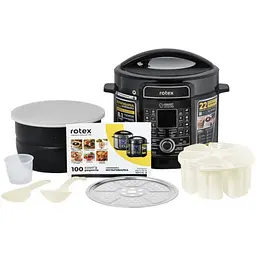 Мультиварка-скороварка Rotex REPC79-B Universal - мініатюра 2