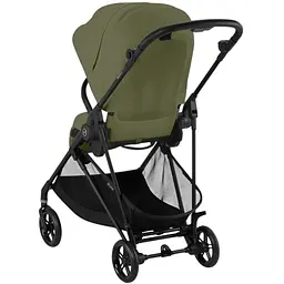 Коляска Cybex Melio Carbon Moss Green з бампером (525000445) - мініатюра 6