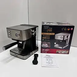 Кавоварка Еспресо Zepline ZP-6861 2500Вт з функцією спінювання молока - мініатюра 3