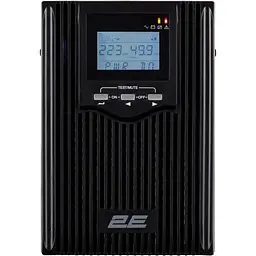 Лінійно-інтерактивний ДБЖ 2E PS1000L, 1000VA/800W, на зовнішні АКБ 2x12В, 2xSchuko+1xC13 (2E-PS1000L) - мініатюра 2