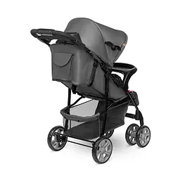 Прогулянкова коляска Lionelo Emma Plus Pink Scandi, темно-сіра (LO-EMMA PLUS PINK SCANDI) - мініатюра 4