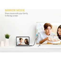 Кабель Ugreen ED015 HDMI to HDMI V2.0 4K 5m Black (50821) [158351] - мініатюра 9