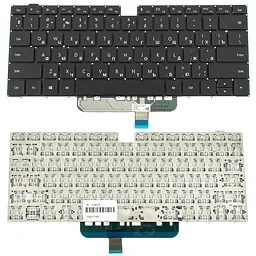 Клавіатура для ноутбука HUAWEI (W29 series) rus, black, без кадру