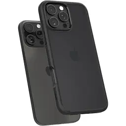 Прозорий чохол Spigen Ultra Hybrid Frost Black для iPhone 16 Pro Max (ACS07995) - мініатюра 2