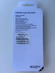 Чохол протиударний LED Cover EF-KG980CJEGRU для Samsung Galaxy S20 (6.2") Grey - мініатюра 6