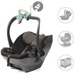 Підвіска на коляску BabyOno Хамелеон Чарлі, блакитний (1413) - мініатюра 3
