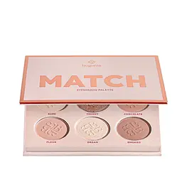Палетка тіней для повік 6 відтінків Bogenia Match Eyeshadow Palette Коричневі (BG908(001))