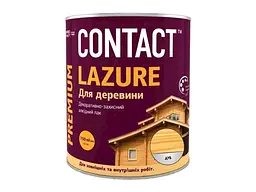 Лазур CONTACT 0,75л для деревини Дуб