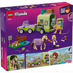 Конструктор LEGO Friends Причіп для коня й лошати 279 (42695) - мініатюра 8