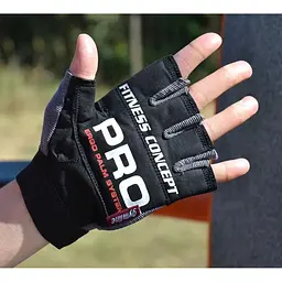 Рукавички для фітнесу Power System PS-2300 Grey/Black S - мініатюра 2