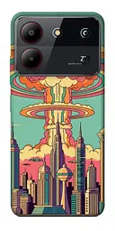 Чохол Demsky Сolorful explosion для ZTE Blade A54 4G