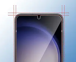 Захисне скло DK Full Glue для Samsung Galaxy A54 A546 015432 clear - мініатюра 9