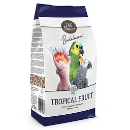 Додатковий корм для великих та середніх видів папуг Deli Nature Birdelicious Tropical Fruit 0.75 кг 28518
