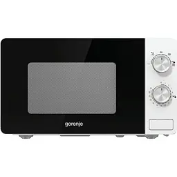 Мікрохвильова піч Gorenje, 20л, мех. керув., 800Вт, білий