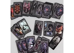 Карти Таро Fournier Готика (Gothic Tarot by Anne Stokes) (ВР_КТГ) - мініатюра 2