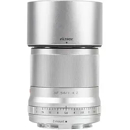 Об'єктив Viltrox AF 56mm f/1.4 STM Lens for Nikon Z Silver [121756] - мініатюра 5