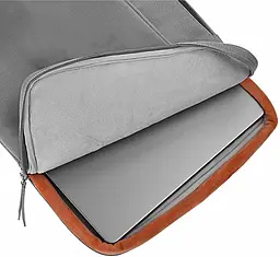 Сумка для ноутбука Wiwu Ora Laptop Sleeve MacBook 14" Grey [79310] - мініатюра 4