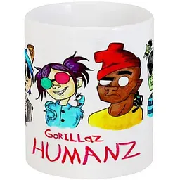 Кухоль GeekLand Gorillaz Humanz CP 03.186 330 мл білий - мініатюра 3