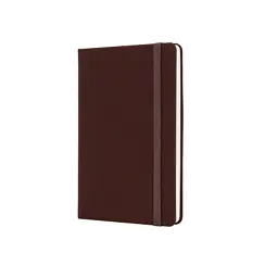 Книга записна Optima Namib А5, тверда обкладинка, гумка, білий блок, клітинка, бордо (O27101-18)