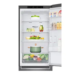 Холодильник LG 186x60х68 холодильне відділення 234 л морозильне відділення 107 л 2 двері А+ NF сірий темний (GC-B459SLCL) - мініатюра 5