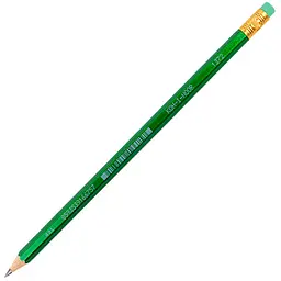 Олівець графітний  Koh-i-Noor Oriental НВ з гумкою зелений (1372)