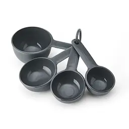 Набір мірних ложок KitchenAid Coreline сірий 4 шт. (KQG058OHCGG) - мініатюра 3