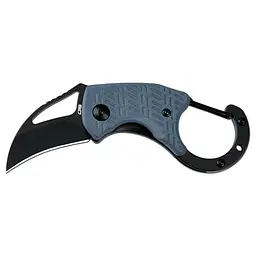 Ніж CJRB Anansi Чорний Blade AR-RPM9, G10 синій