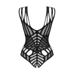 Боді з великими вирізами Obsessive B139 crotchless teddy S/M/L, з доступом