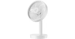 Вентилятор Jipin Desktop Fan на акумуляторі білий - мініатюра 4
