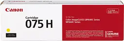 Canon Картридж Canon 075H MF664Cdw/MF667Cdw/LBP646Cdw/LBP647Cdw Yellow (2500 стор.) - мініатюра 2