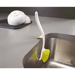 Щітка для миття посуду Joseph Joseph Edge Dish Brush сіра (85026) - мініатюра 4