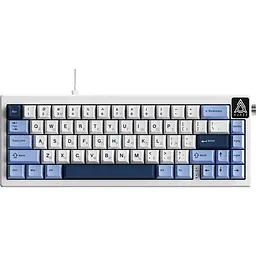 Механічна клавіатура Ajazz AK650 Sea Salt Switch White USB-C (AK650-SS-BWB)