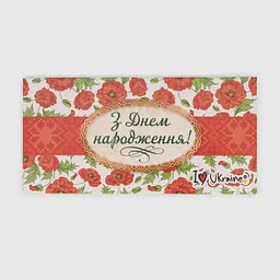 Конверт для грошей М-18-22 Різнокольоровий (2000990082213)