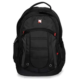 Рюкзак міський Swissbrand Ribe 20 Black (SWB_BLRIB001U), Чорний - мініатюра 2