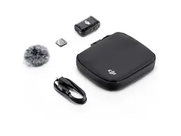 передавач радіосистеми DJI Mic 2 Transmitter Shadow Black (CP.RN.00000328.01) - мініатюра 5