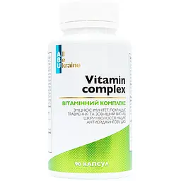 Комплекс All be Ukraine Vitamin complex 90 капсул (ABU-02025)