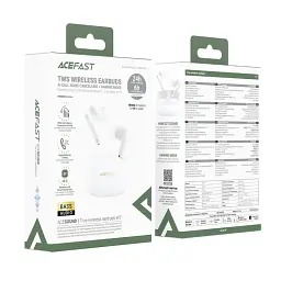 Навушники ACEFAST W7,ENC, IPX4, White 6974316285892 - мініатюра 2