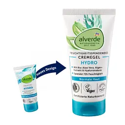 Зволожуючий денний крем-гель Alverde Naturkosmetik Cremegel Hydro з гіалуроновою кислотою 50 мл - мініатюра 8