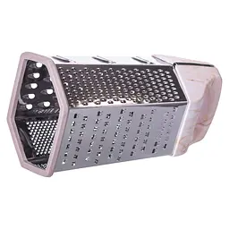 Тертка шестикутна з пластиковою ручкою 14*12*24 см Ding Lanfang HP-8-7 - мініатюра 5