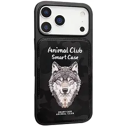 TPU+PC чохол Animal Club для Apple iPhone 17 Pro (6.3) Black