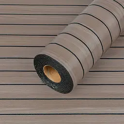 Покриття вінілове самоклеюче 3D рейки Дуб Мокко 600х2900х3мм SW-00002901 - мініатюра 1