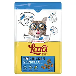 Сухий преміум корм для котів схильних до сечокам’яної хвороби Lara Adult Care Urinary Лара Урінарі 1.9 кг